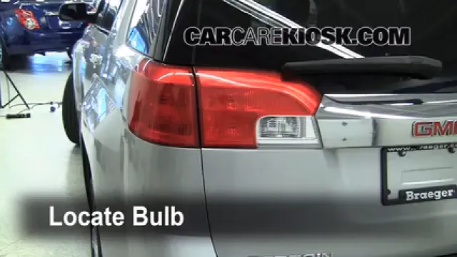 2010 GMC Terrain SLT 3.0L V6 Éclairage Feu stop (remplacer ampoule)